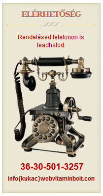 Webvitaminbolt régi telefon