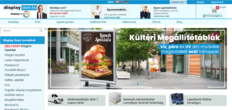 Displayek, display áruház - Display Store
