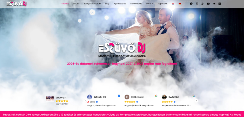 Esküvői dj